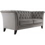 Soffa 2-sits chesterfield gr� - Henry