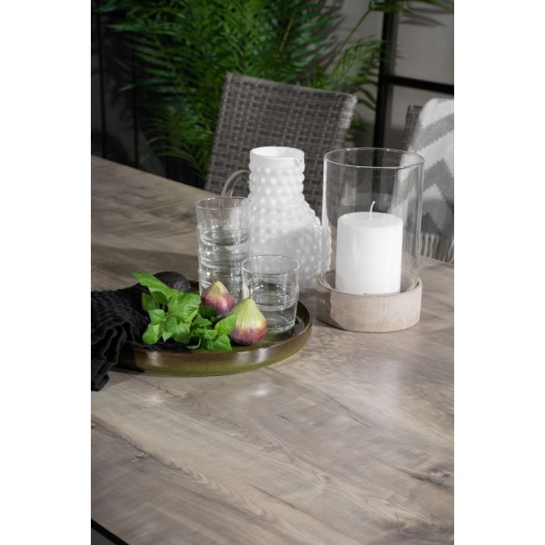 Tottarp Matgrupp (205x100) - Grå/Vit - 6 Stolar Tottarp Matgrupp (205x100) - Grå/Vit - 6 Stolar