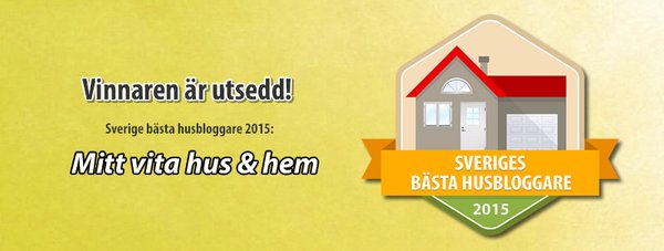 Sveriges bästa husbloggare Sveriges bästa husbloggare