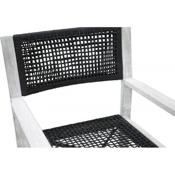 Ramsjö matstol – Svart/whitewash Ramsjö matstol – Svart/whitewash