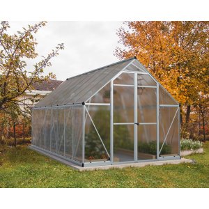 Läs mer om Canopia Essence Växthus i Polykarbonat 11,8 m² - Silver