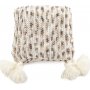 Mickel pl�d 130x170 cm - Brun/vit