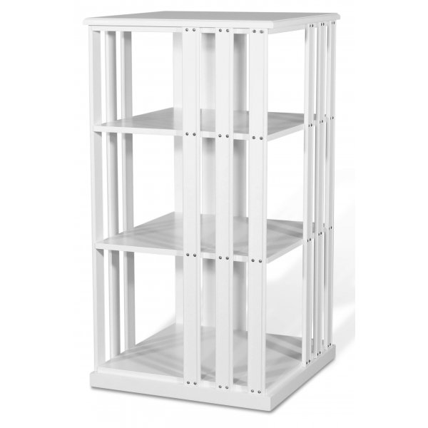 Bokkarusell / Boksnurra vit - Roterbar 360� - h�jd 100 cm
