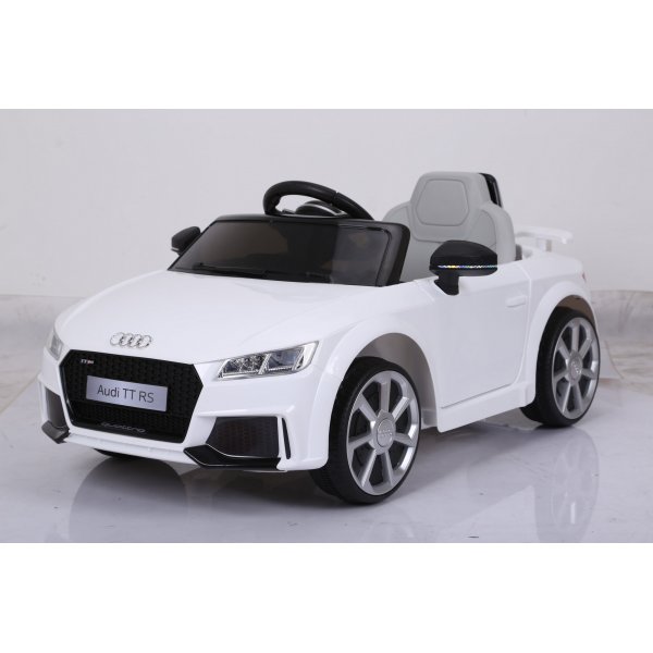 Elektrisk Audi TT RS - Hvid 12V Elektrisk Audi TT RS - Hvid 12V