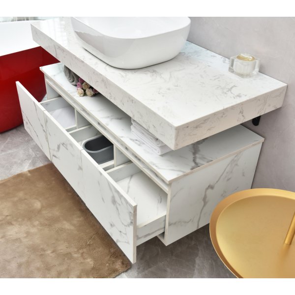 Badrumsmöbler Glasgow - Marmorimitation Badrumsmöbler Glasgow - Marmorimitation