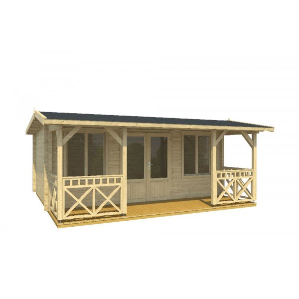 Attefallshus Måns 2A - 21,8 m² Attefallshus Måns 2A - 21,8 m²