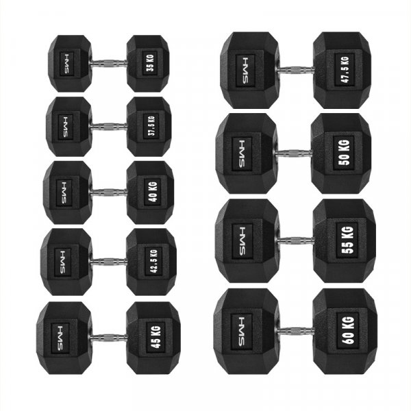 Hantel Hex Pro - 24 viktklasser Hantel Hex Pro - 24 viktklasser
