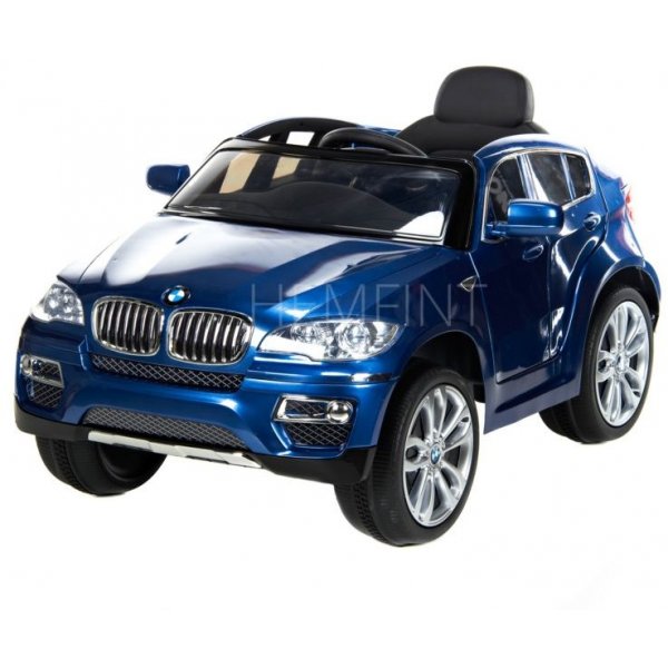 Bl BMW X6 fr barn - Med fjrrkontroll