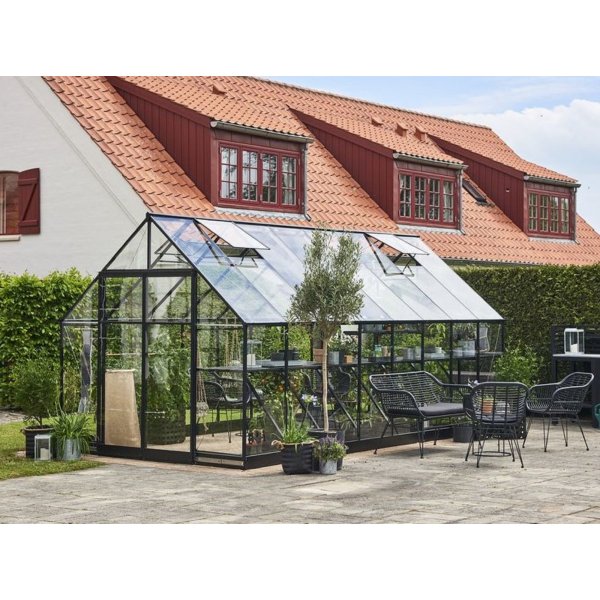 Greenhouse Qube 13 m² - Schwarz Greenhouse Qube 13 m² - Schwarz