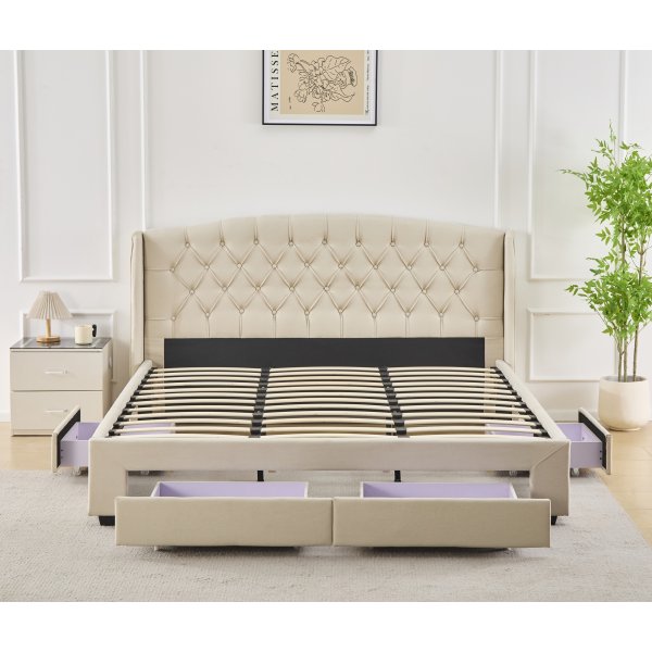 S�ngram 180 x 200 cm - Beige