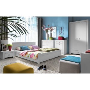 S�ngbord golvmodell Vit