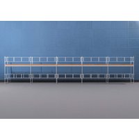 Byggnadsställning HAKI Ram 15x4 m - Aluminium Byggnadsställning HAKI Ram 15x4 m - Aluminium
