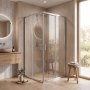 Duschh�rn 90x90x185 cm - Vero 90