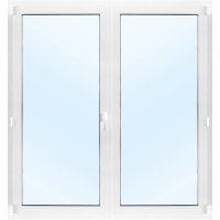 PVC-Parfönsterdörr - 2-glas - Inåtgående - U-värde 1,2