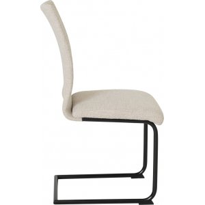 Lina matstol - Beige/svart