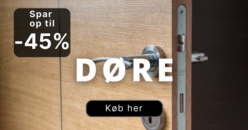 Salg p Dre og porte - Black Friday