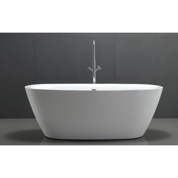 Badewanne 170x80x60 cm Weiß - Iris Badewanne 170x80x60 cm Weiß - Iris