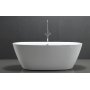 Badewanne 170x80x60 cm Weiß - Iris Badewanne 170x80x60 cm Weiß - Iris