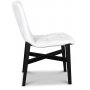 Indie 600 matstol vitt konstl�der