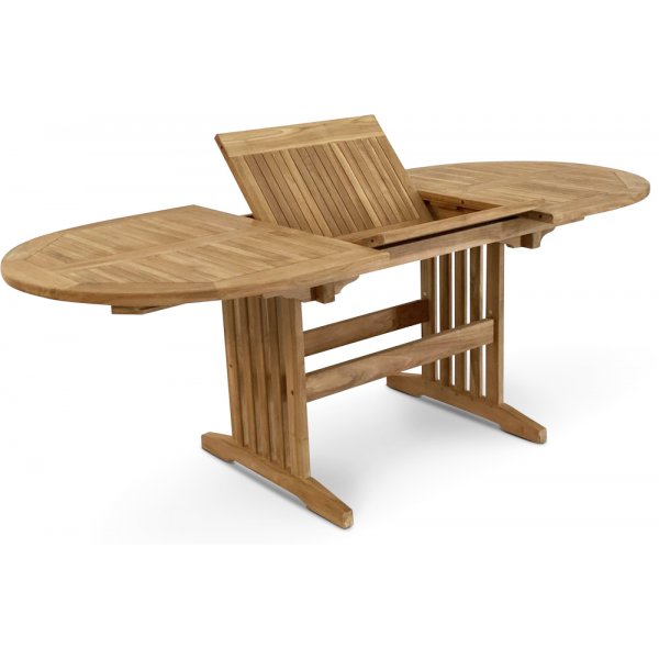 Saltö - ovalt spisebord i teaktræ, der kan forlænges 150-210 cm Saltö - ovalt spisebord i teaktræ, der kan forlænges 150-210 cm