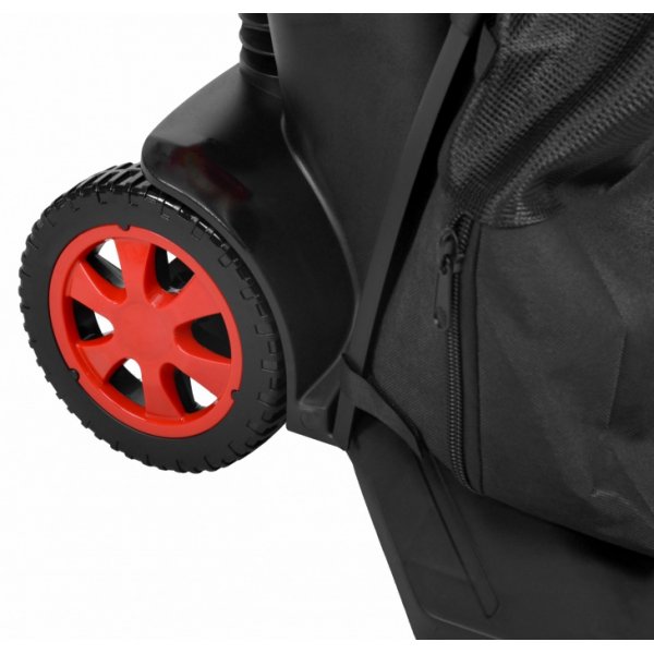 Elektrisk l�vsug med stora hjul f�r j�mnt underlag&nbsp; - 3000W