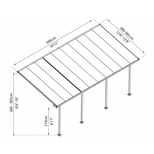 Altantak Feria - 4x6.06 m Altantak Feria - 4x6.06 m