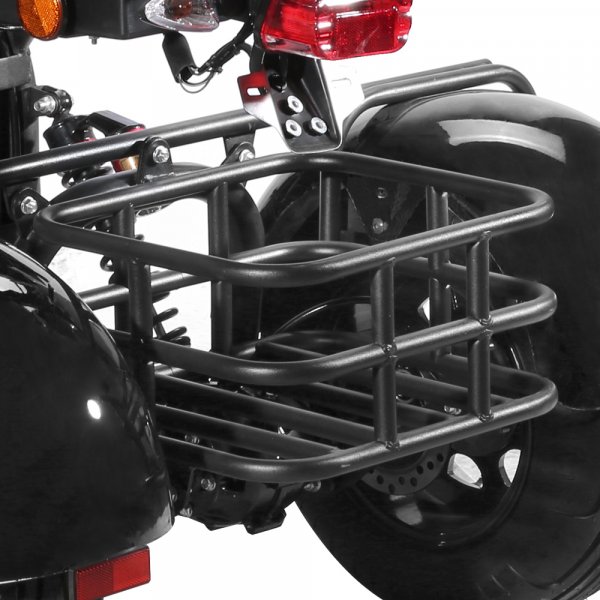 Kolmipyöräinen sähköskootteri - musta 2000W + Lukkoketju Kolmipyöräinen sähköskootteri - musta 2000W + Lukkoketju