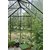 Växthus Universal - Svart med härdat glas 9,9 m²
