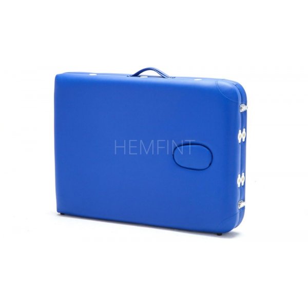 Bred massagebänk med metallben - 2 zoner - Enfärgad Bred massagebänk med metallben - 2 zoner - Enfärgad