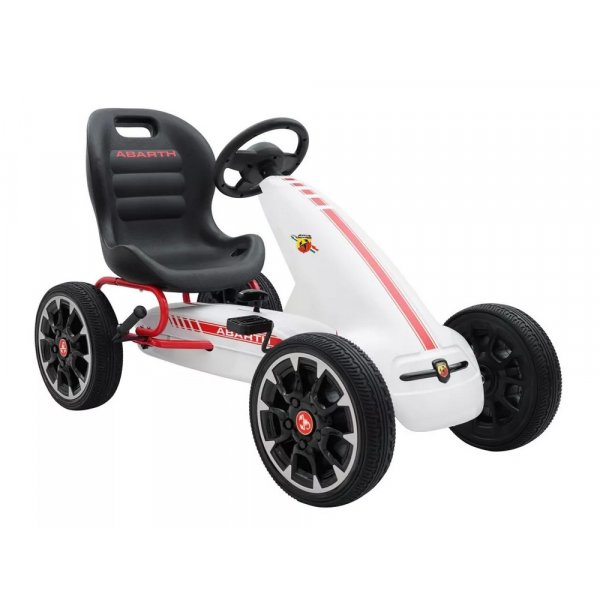 Trampbil Abarth - Vit
