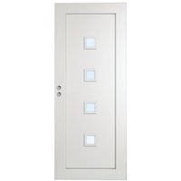 Skjutdörr Öland - 1-spegel - Kvadrat 4 glas - Massiv Skjutdörr Öland - 1-spegel - Kvadrat 4 glas - Massiv
