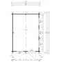 Friggebod Gsta E - 14 m