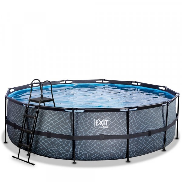 Pool 488x122cm med filterpump - Gr