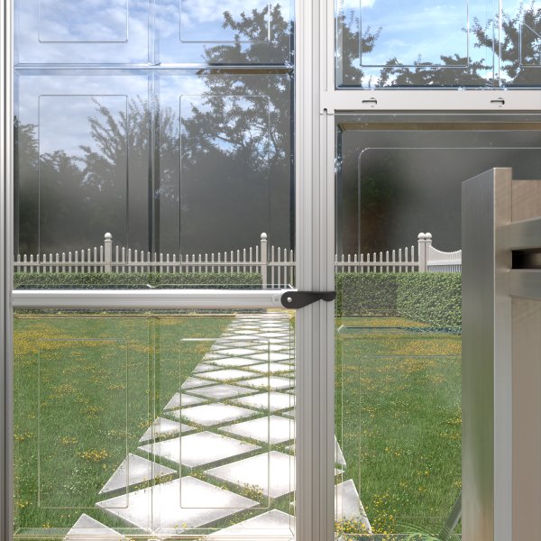 Drivhuskrystal - 4,4 m² Drivhuskrystal - 4,4 m²