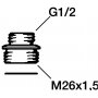 FM Mattsson vergngsnippel Krom - 2723-0000