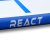 Trningsmatta - React AirTrack med handpump