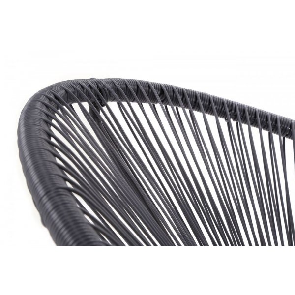 Cafégrupp Fiji bord + 2 stolar - Svart Cafégrupp Fiji bord + 2 stolar - Svart