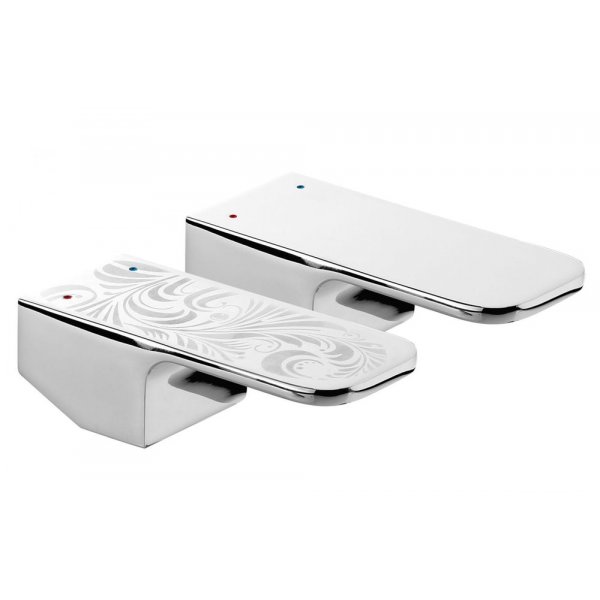 Azalia K�ksblandare med rektangul�r pip - Krom