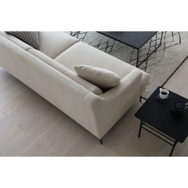 Soffa 3-sits beige modern - Hanna
