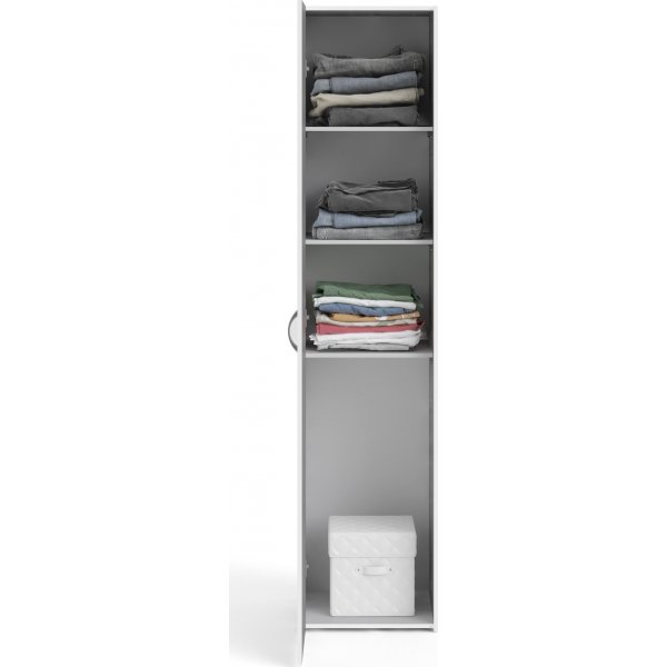 Space garderob vit - 40 cm bred - 175 cm h�g