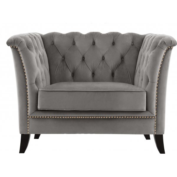 Fåtölj chesterfield grå - Henry Fåtölj chesterfield grå - Henry