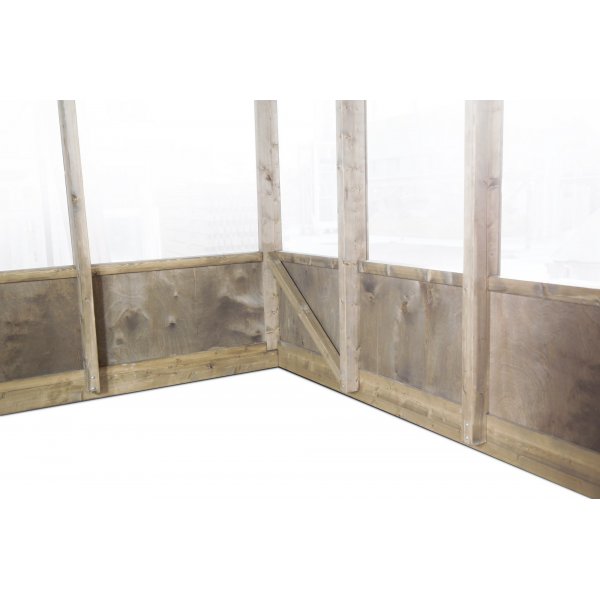 Växthus Ophelia i trä - 11 m² Växthus Ophelia i trä - 11 m²