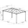 Canopia Martinique Hardtop Paviljong