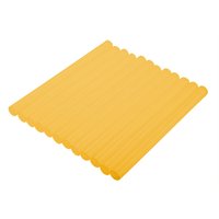 Limstavar för limpistol - transparent gul, 11x250 mm / 300 g - 12 stycken Limstavar för limpistol - transparent gul, 11x250 mm / 300 g - 12 stycken