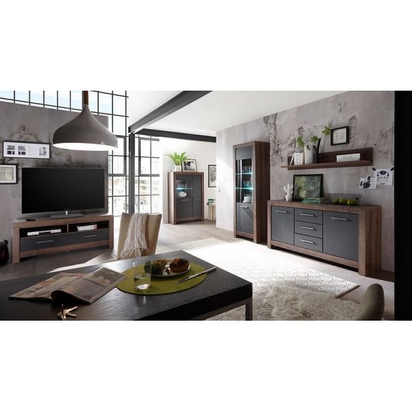 Carrie v�gghylla 140 cm - Brun ek