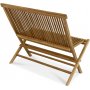 Trädgårdssoffa Saltö teak 100 cm Trädgårdssoffa Saltö teak 100 cm