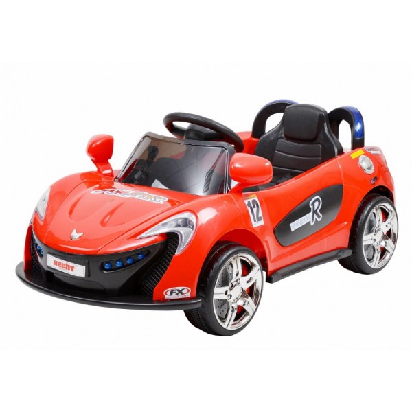 Eldriven sportbil f�r barn - R�d