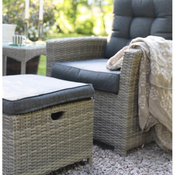 Orlando utem�belgrupp h�g rygg st�llbar - Gr�rotting