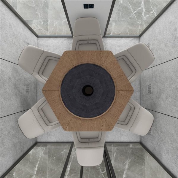 Telefonbås/Mötesbås | 4–6 personer | Ljudisolerat -30 dB Telefonbås/Mötesbås | 4–6 personer | Ljudisolerat -30 dB