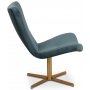 Tulpan designf�t�lj - Petrol (Sammet) / M�ssing